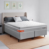 Colchao Solteiro Inducol Bio Essence 96x203 - Cinza