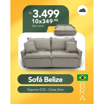 Sofá Cama Belize - Sem Caixa