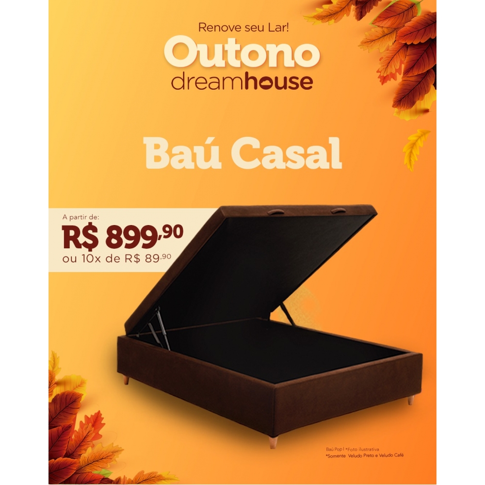 Kit  Bau Pop 138 - VELUDO PRETO