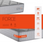 Colchao Solteiro Inducol Force 88x188 - Cinza