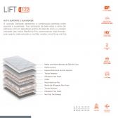 Colchao Solteiro Inducol Lift 96x193 - Branco