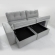 Sofa Roma C/bau - 597 Prata