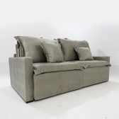 SOFA CAMA BELIZE - Veludo Bege