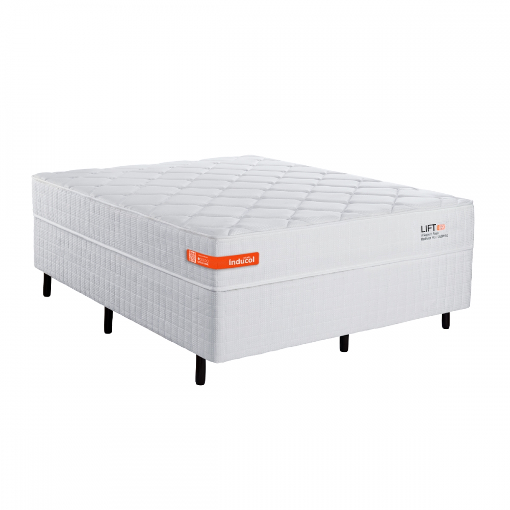Colchao Solteiro Inducol Lift 96x193 - Branco