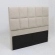 Cabeceira Nature Carol 138 - Boucle Bege