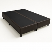 Box Casal Nature Dividido Universal 138x38 - Corino Marrom