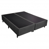 Box Casal Nature Universal 158x38 - Veludo Grafite