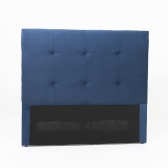 Cabeceira Nature Alice 138 - - Veludo Azul