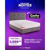 Kit Colchao Inducol Belle 193 + Box Universal + Cab Alice 193 Veludo Grafite - MILAO GRAFITE