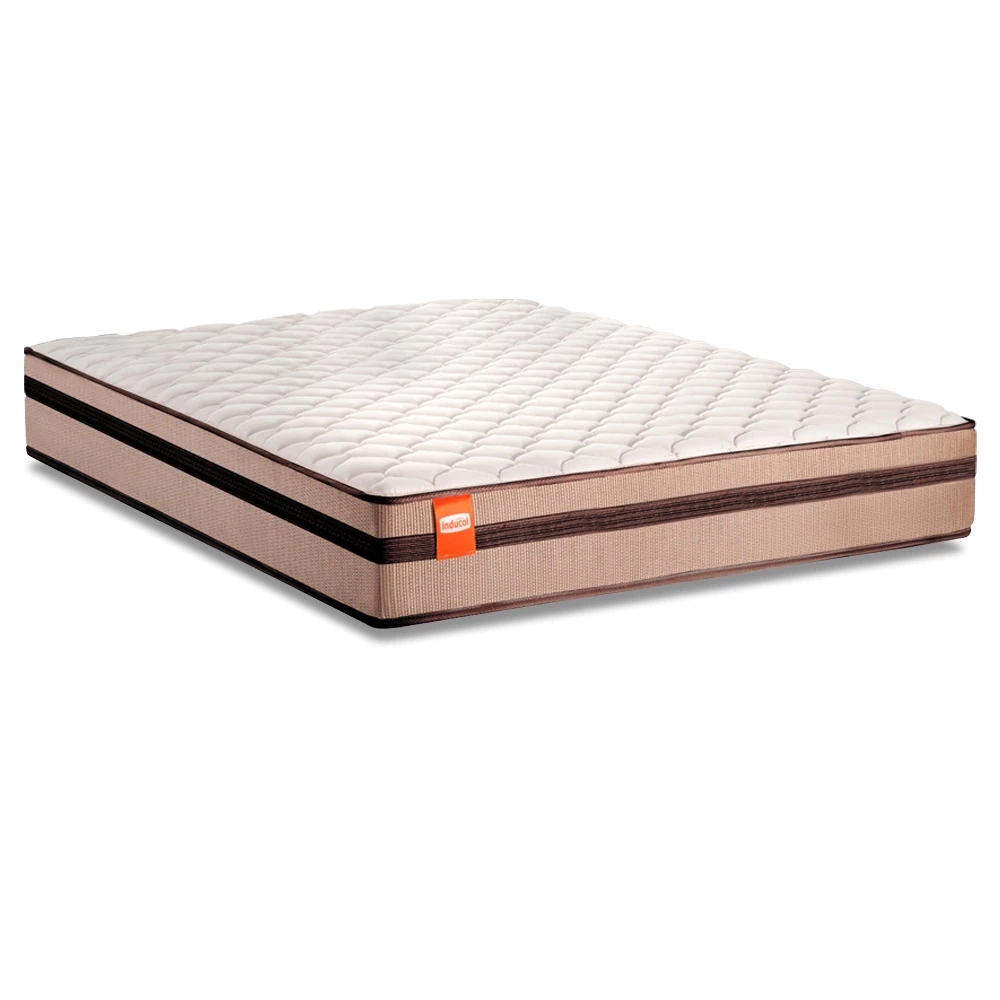 Kit Colchao Inducol Symmetry Molas Ens 138x188x022 Casal 138 Bege - BEGE