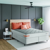 Colchao Casal Inducol Force 138x188 - Cinza