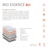 Colchao Solteiro Inducol Bio Essence 96x203 - Cinza