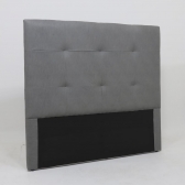 Cabeceira Nature Alice 158 - - Milao Cinza