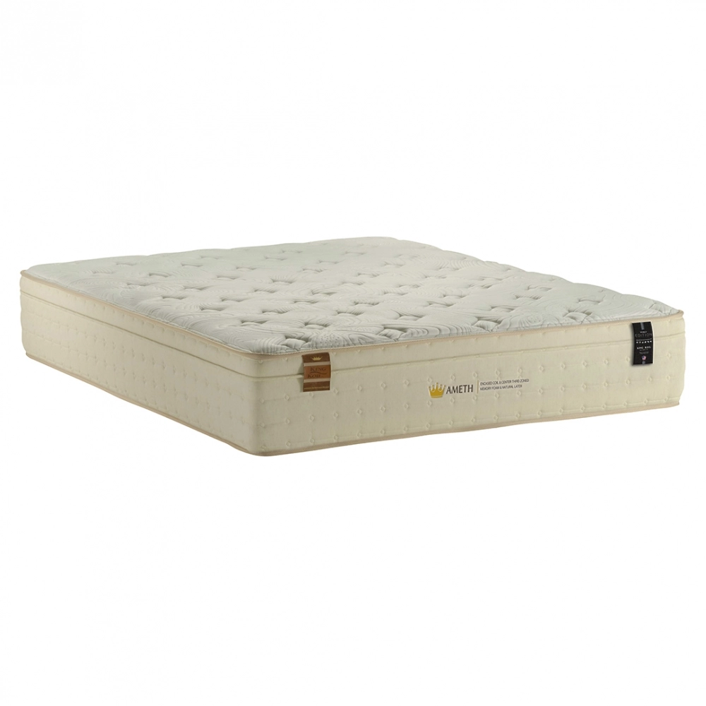 Colchao Queen Ameth Ensacadas King Koil 158x198 - Branco