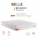 Colchao Casal Inducol Belle 128x188 - Branco