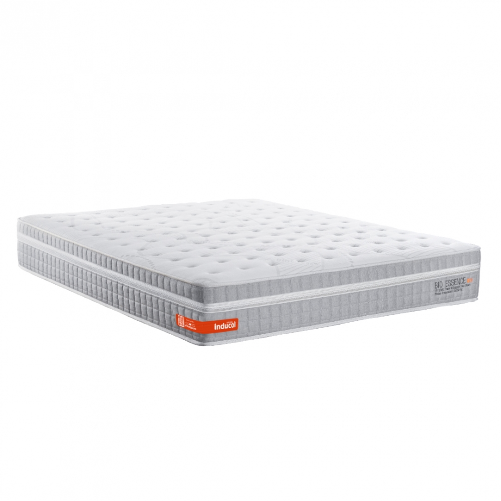 Colchao Casal Inducol Bio Essence 138x188 - Cinza