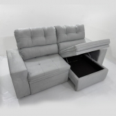 Sofa Roma C/bau - 597 Prata