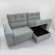 Sofa Roma C/bau - 597 Prata