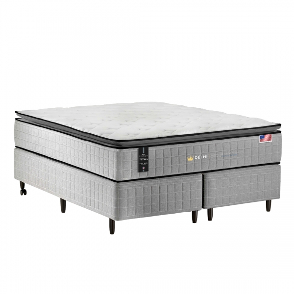 Colchao Solteiro King Koil Delhi 88x188 - Cinza