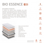 Kit Colchao Casal Inducol Bio Essence Cinza -  CINZA