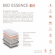 Kit Colchao Casal Inducol Bio Essence Cinza -  CINZA