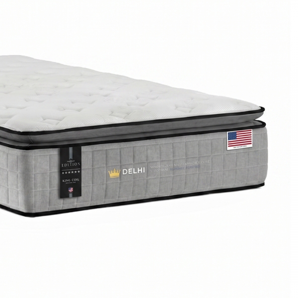 Colchao Solteiro King Koil Delhi 88x188 - Cinza