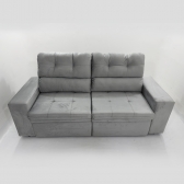 Sofa Roma C/bau - 597 Prata