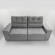 Sofa Roma C/bau - 597 Prata