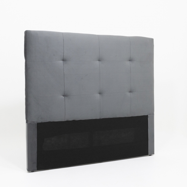 Cabeceira Nature Alice 138 - - Veludo Grafite