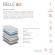 Colchao Solteiro Inducol Belle 88x188 - Branco