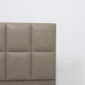 Cabeceira Nature Carol 088 - Milão Bege Escuro