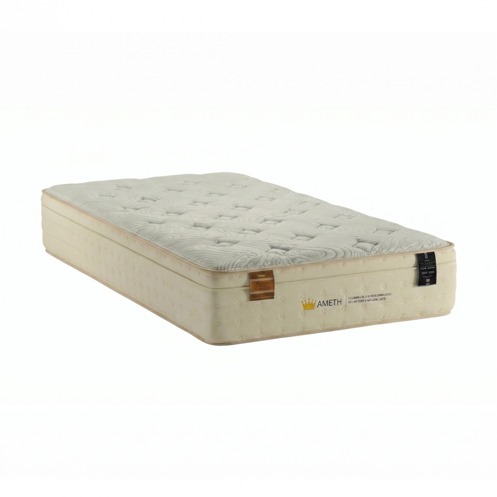 Colchão Solteiro Ameth Ensacadas King Koil 88x188 - Branco