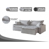 SOFA CAMA BELIZE - Linho Cinza