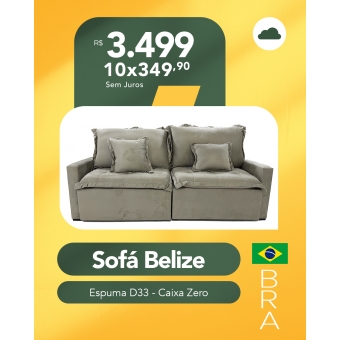 Sofá Cama Belize - Sem Caixa