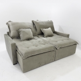 SOFA CAMA BELIZE - Veludo Bege