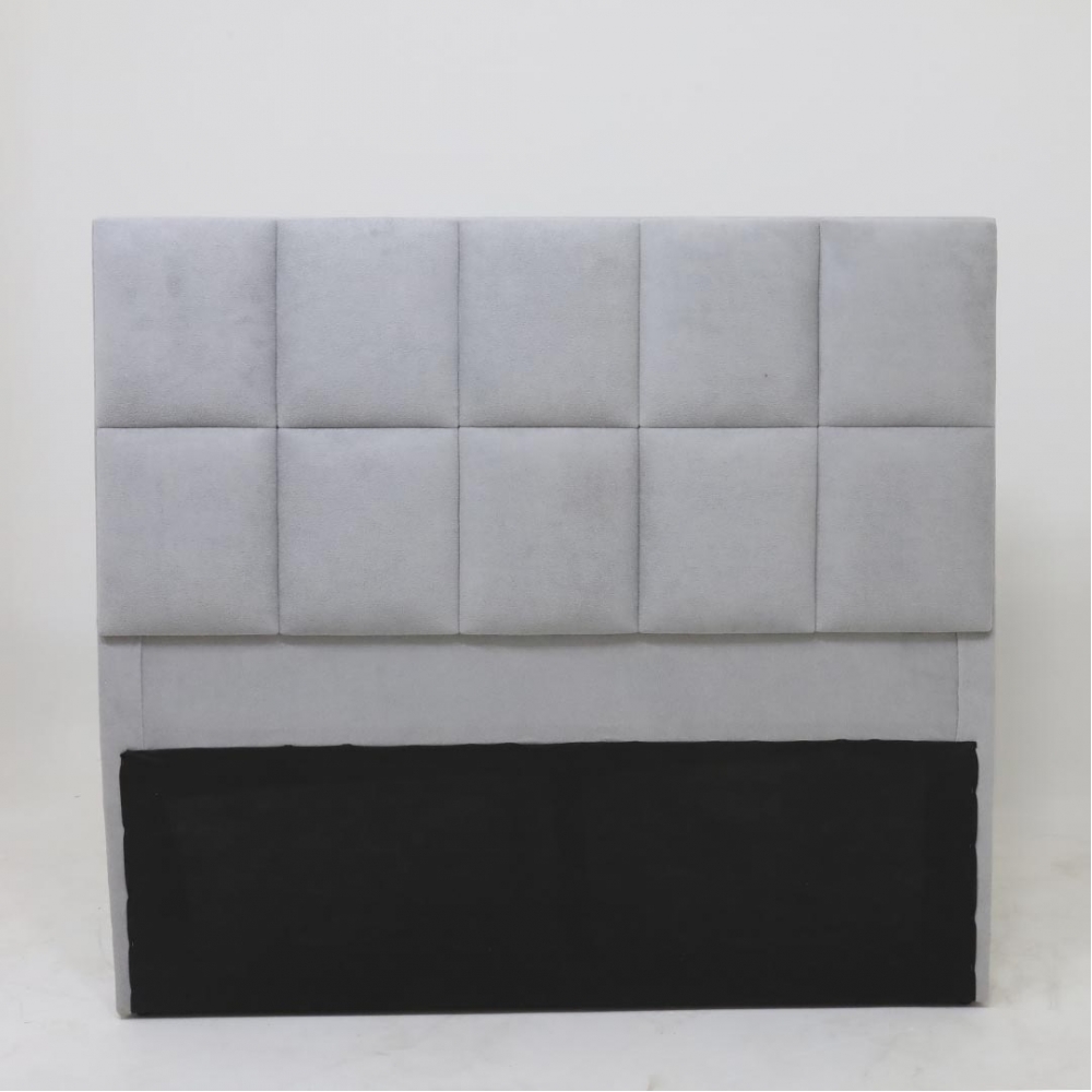 Cabeceira Nature Carol 088 - Boucle Cinza