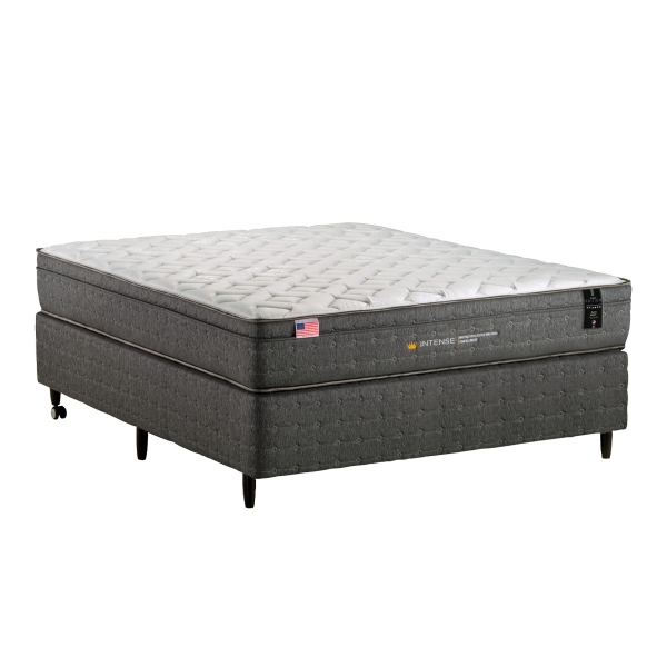 Colchao Queen King Koil Intense 158x198 - Cinza
