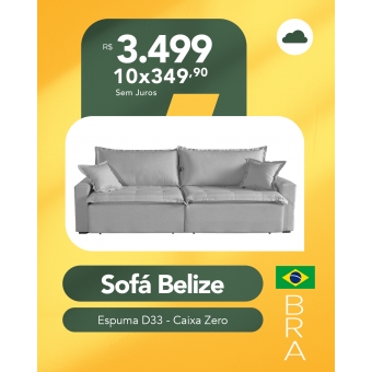 Sofá Cama Belize - Sem Caixa