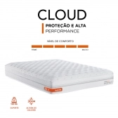 Colchao Solteiro Inducol Cloud 096x203 - Branco